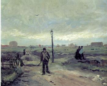 Vincent Van Gogh : A Suburb of Paris
